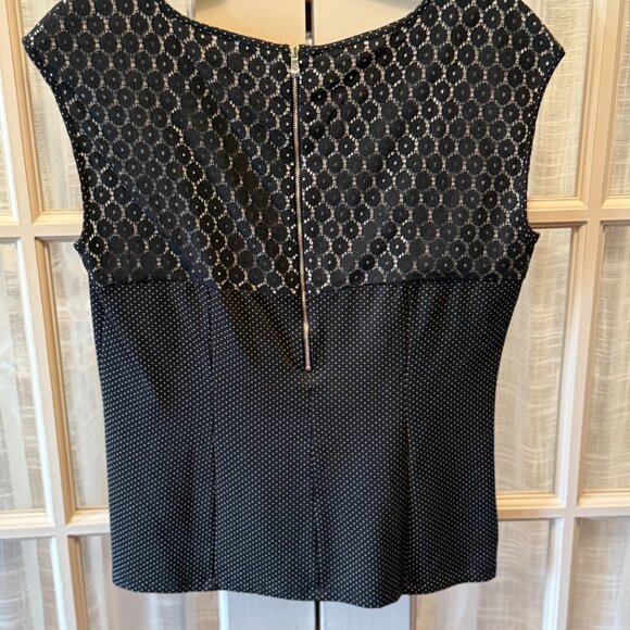 Ann Taylor Polka Dot Top - Picture 4 of 4